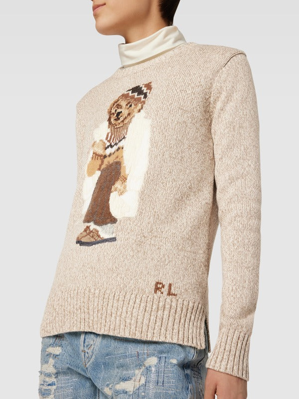 Ralph Lauren Polo Bear Pullover | Weißer Mantel