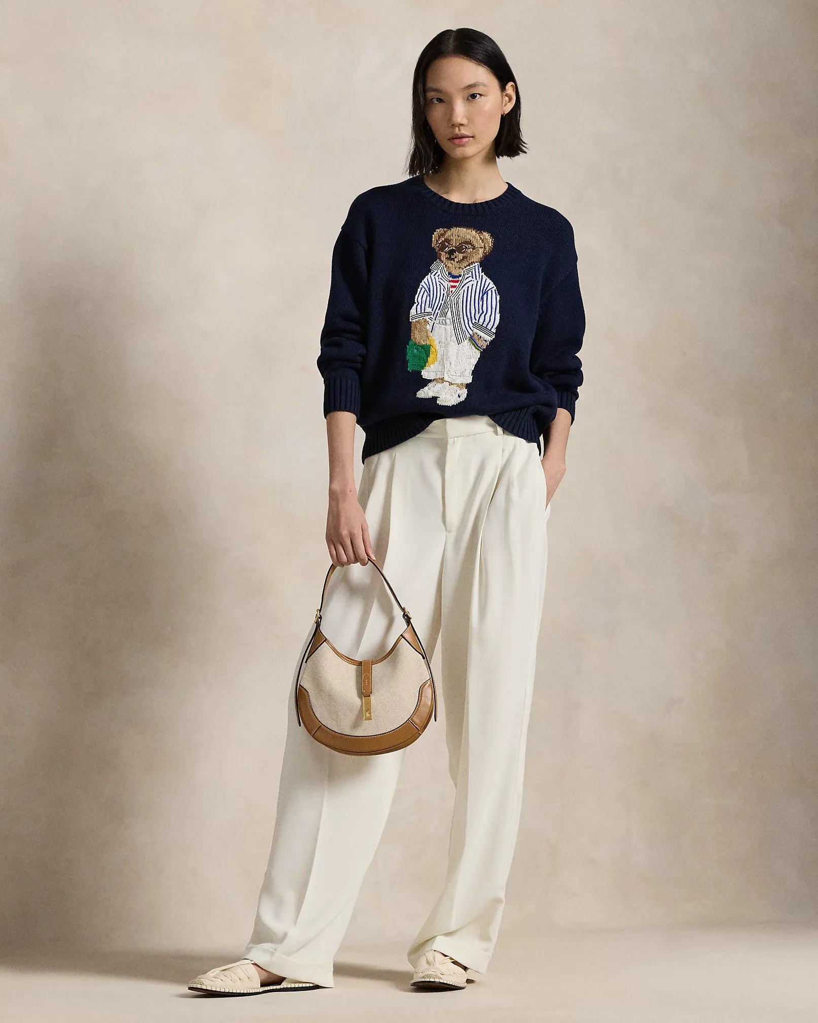 Ralph Lauren Pullover | Marineblauer Polo Bear