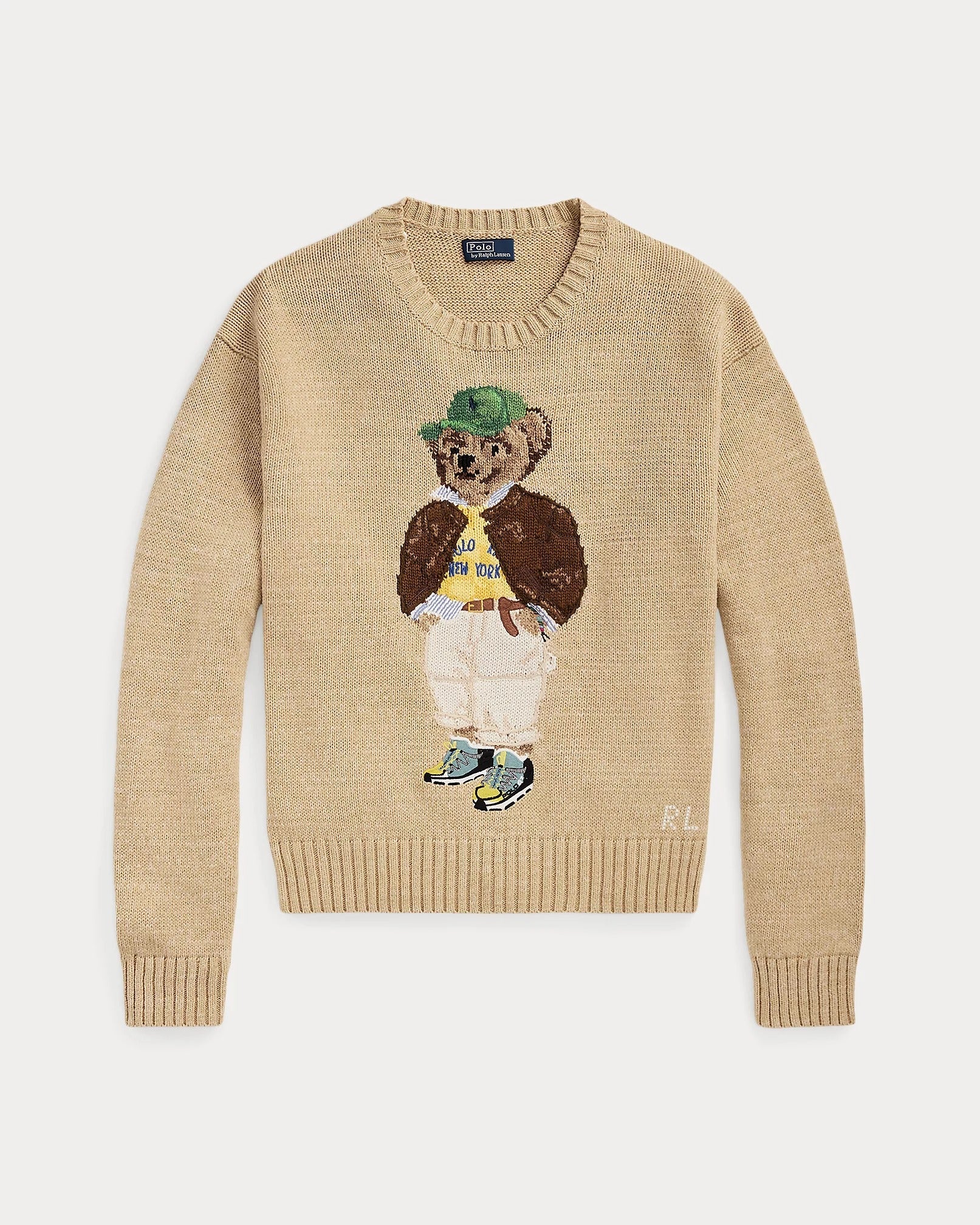 Ralph Lauren Pullover | Beiger Polo Bear