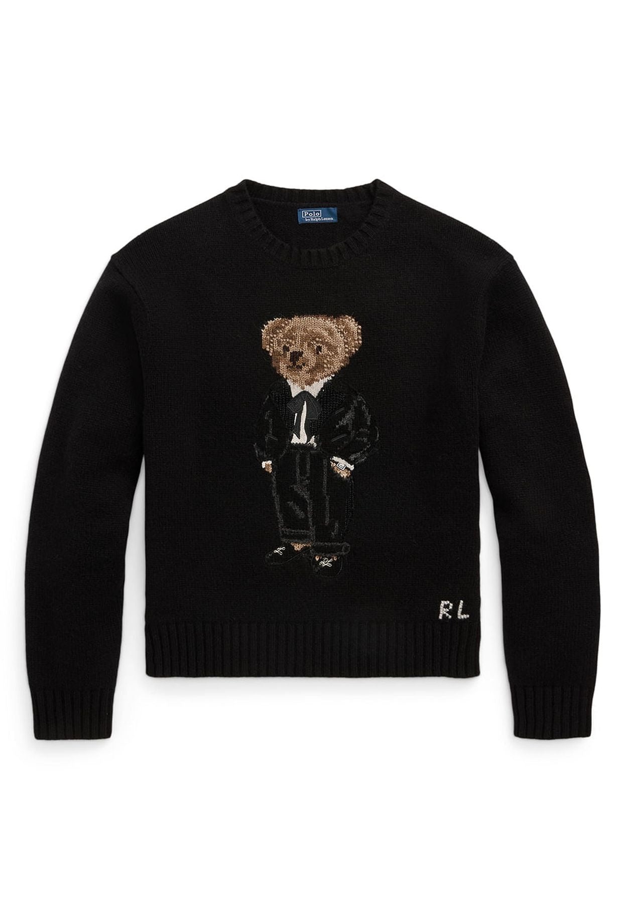 Ralph Lauren Pullover | Schwarzer Polo Bear
