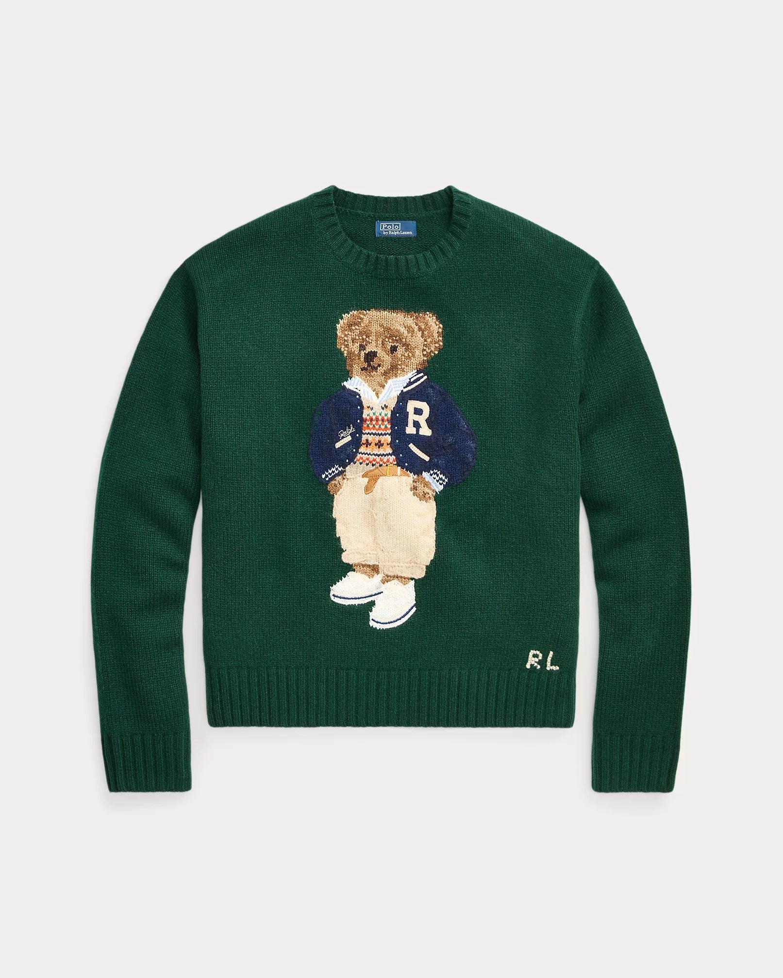 Ralph Lauren Pullover | Grüner Polo Bear
