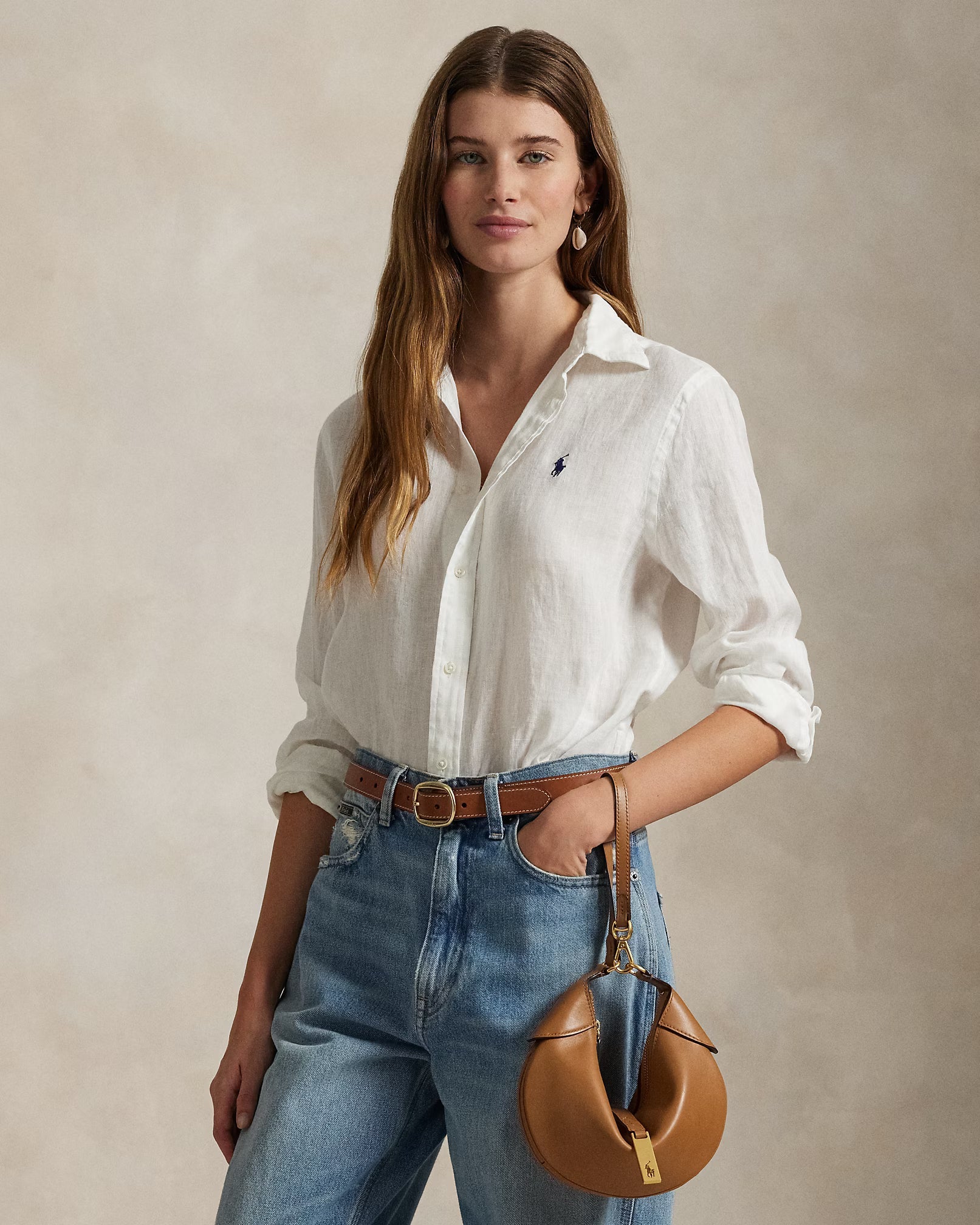 Ralph Lauren Hemd | Classic Fit Leinenhemd